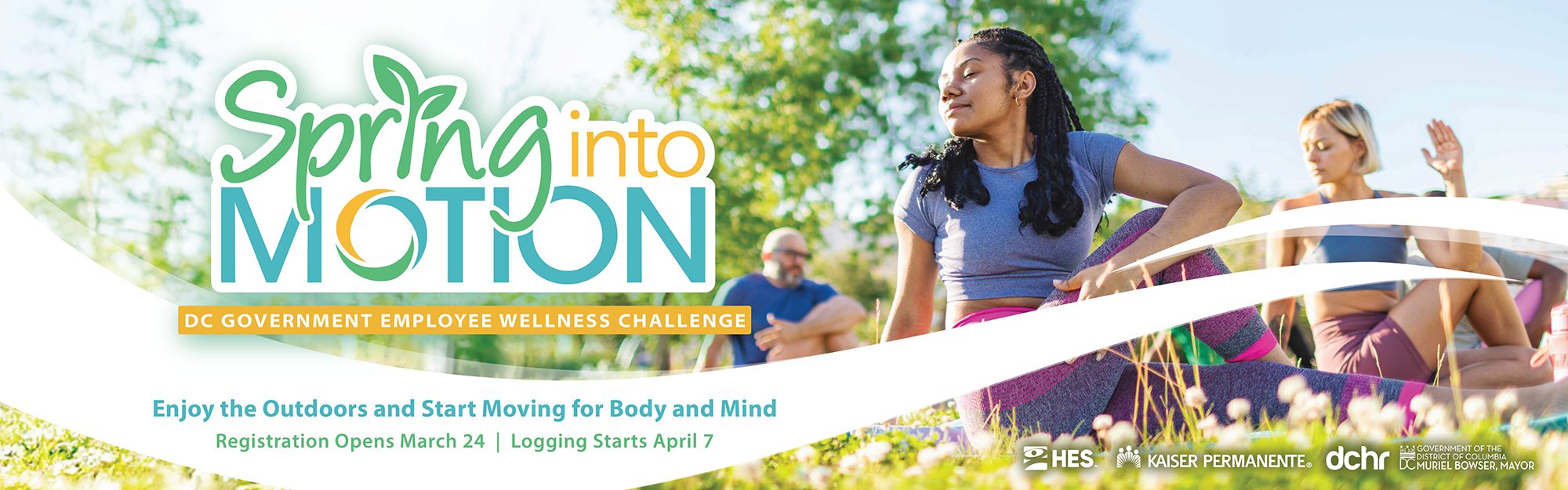 2025 Spring into Motion Challenge Carousel Banner