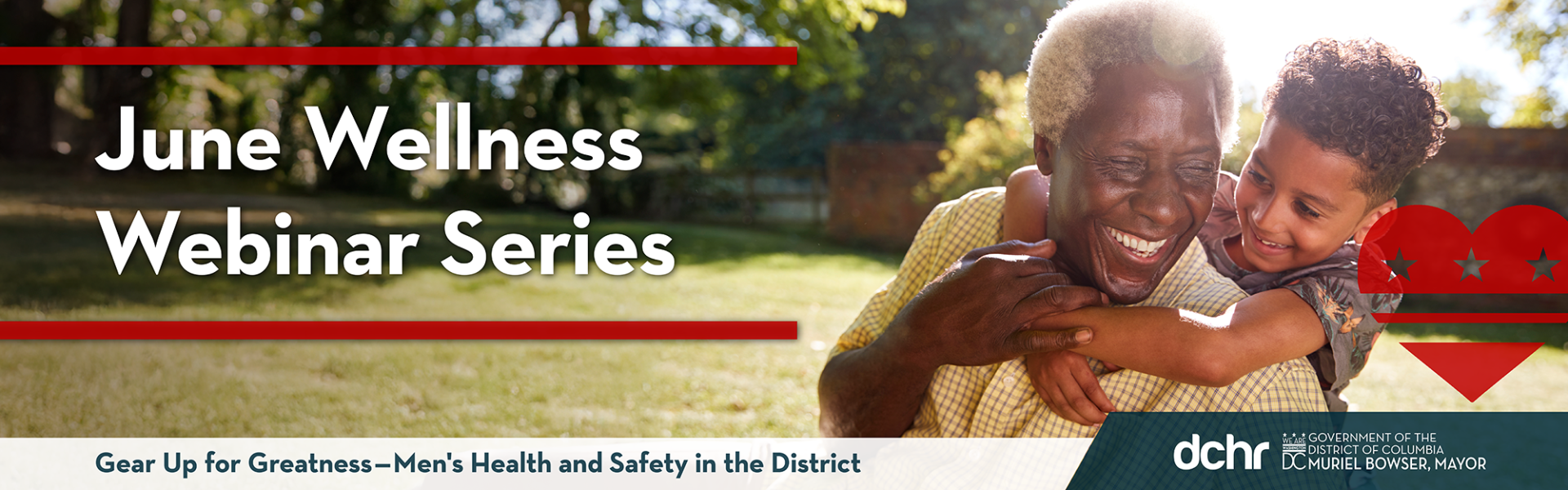 Access DCHR Wellness Series Page by clicking the banner