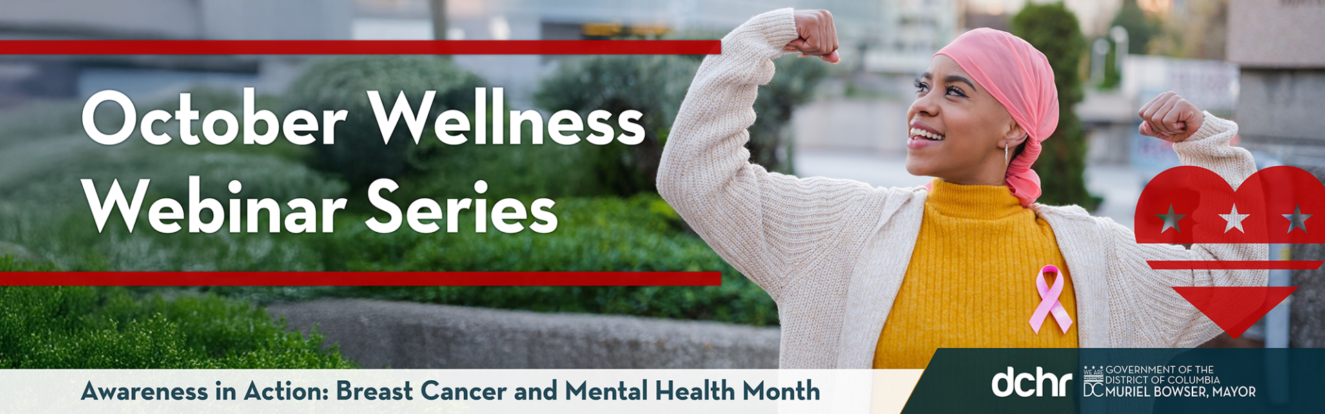 Access DCHR Wellness Series Page by clicking the banner