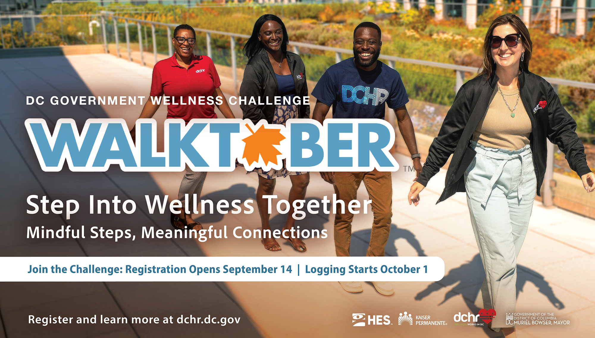 2027 Walktober Wellness Challenge Banner